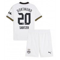 Borussia Dortmund Marcel Sabitzer #20 Tretí Detský futbalový dres 2024-25 Krátky Rukáv (+ trenírky)